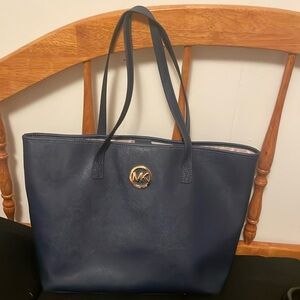MK leather tote